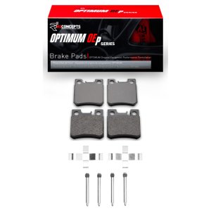Mercedes-Benz C280 Brake Pads - Rear - R1 Concepts - Optimum OE - `87-`00